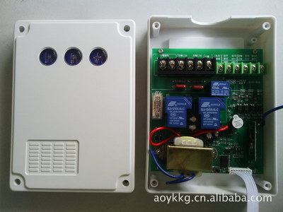 【電動伸縮門臺式搖控器、控制器、百勝電機專用伸縮門控制器】價格,廠家,圖片,發射器、接收器,深圳市奧圣科技發展-